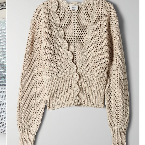 Aritzia Sweaters - Aritzia Wilfred caraway cardigan NWT